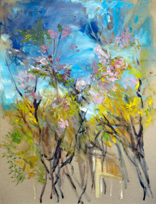 Rigillis street, 60x80cm, oil on canvas, 2025