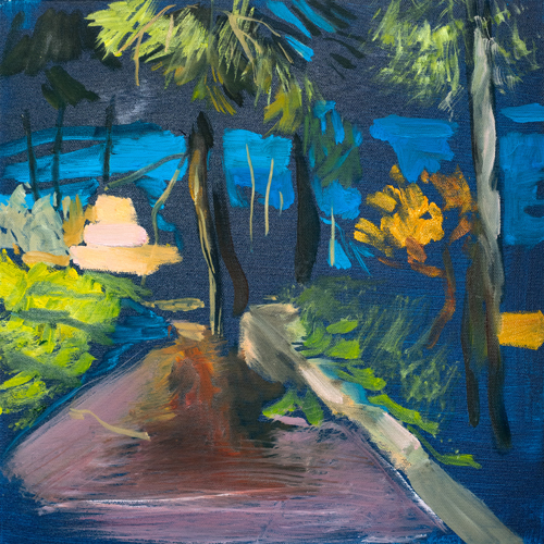 The return, 40x40cm, oil on canvas, 2026